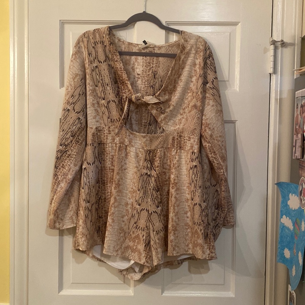 BNDI Snakeskin Romper